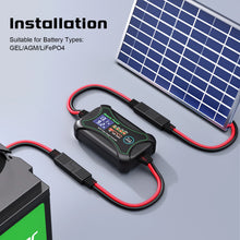 Load image into Gallery viewer, Innospo 10A 12V MPPT solar charge controller with SAE connector - product image 8