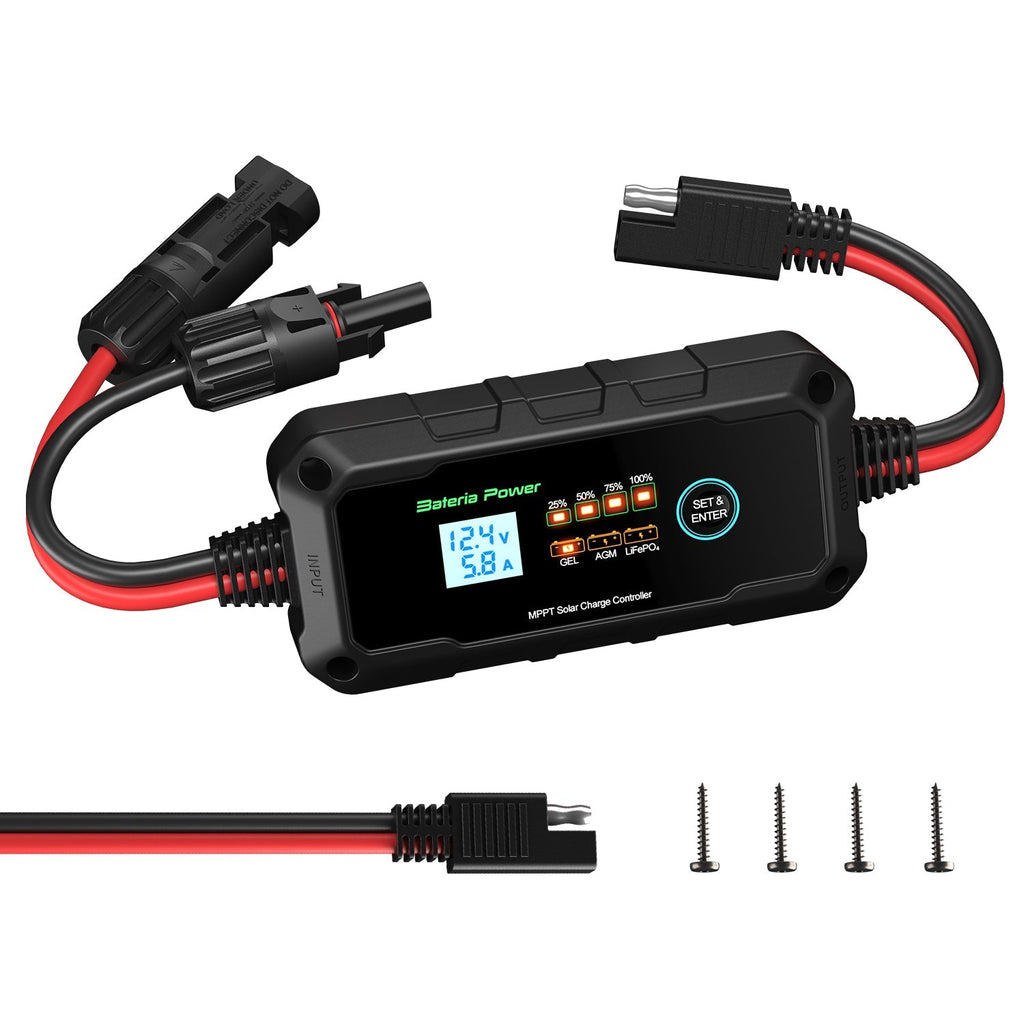 Like New Innospo 10A 12V MPPT solar charge controller