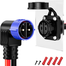 Load image into Gallery viewer, Innospo 50A elbow trolling motor plug and receptacle