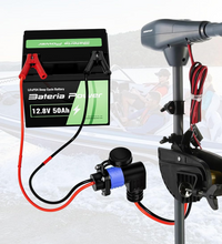 Load image into Gallery viewer, Innospo 50A elbow trolling motor plug and receptacle - product image 2