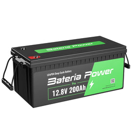 Innospo 12V 200Ah LiFePO4 marine battery