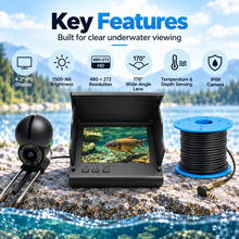 Load image into Gallery viewer, 4.3" Underwater Fishing Camera - view 3
