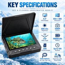 Load image into Gallery viewer, 4.5" AHD Underwater Fishing Camera - view 2