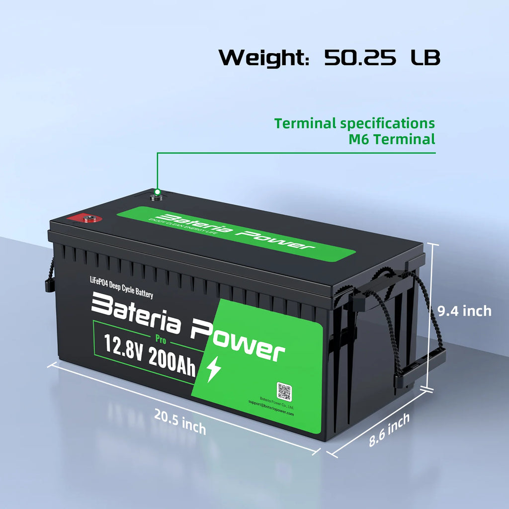 Innospo 12V 200Ah LiFePO4 marine battery - product image 5