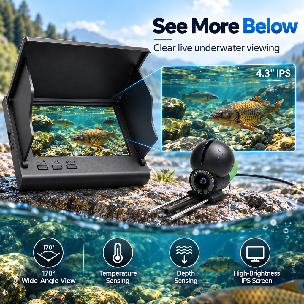 4.3" Underwater Fishing Camera - view 4