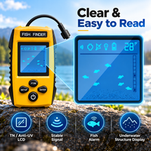 Load image into Gallery viewer, Portable Handheld Sonar Fish Finder - view 5
