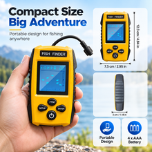 Load image into Gallery viewer, Portable Handheld Sonar Fish Finder - view 6