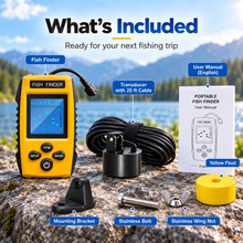 Load image into Gallery viewer, Portable Handheld Sonar Fish Finder - view 7
