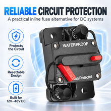 Load image into Gallery viewer, Innospo Marine Circuit Breaker | 30A–200A