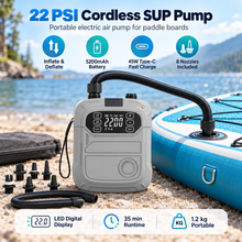 Load image into Gallery viewer, Innospo 22 PSI Rechargeable SUP Air Pump - Image 2